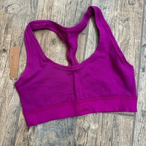 SKIMS Vibrant Magenta Sports Bra